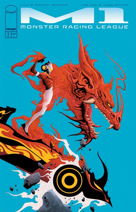 M1 MONSTER RACING LEAGUE #2 JAE LEE A COVER