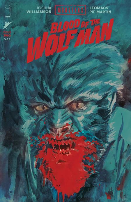UNIVERSAL MONSTERS BLOOD OF THE WOLF MAN #2 (OF 4) JACOB PHILLIPS B COVER