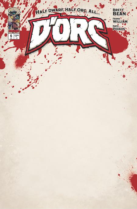 DORC #6 BLANK SKETCH E COVER
