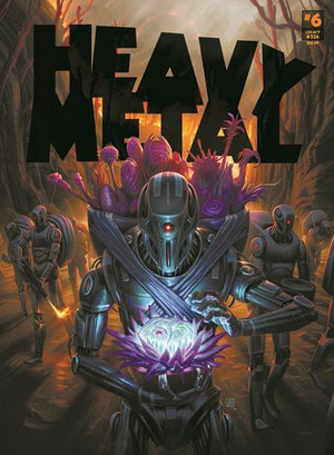 HEAVY METAL MAGAZINE #6 FLAVIO GRECO PLAGIA A COVER