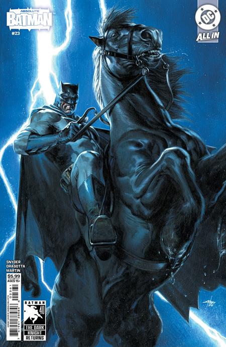 ABSOLUTE BATMAN #23  DARK KNIGHT RETURNS 40TH ANNIVERSARY GABRIELE DELL OTTO E COVER