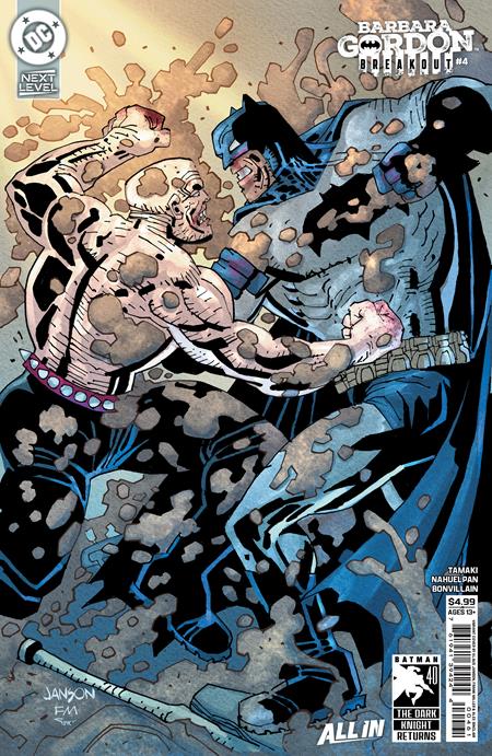 BARBARA GORDON BREAKOUT #4 DARK KNIGHT RETURNS 40TH ANNIVERSARY KLAUS JANSON & FRANK MILLER F COVER