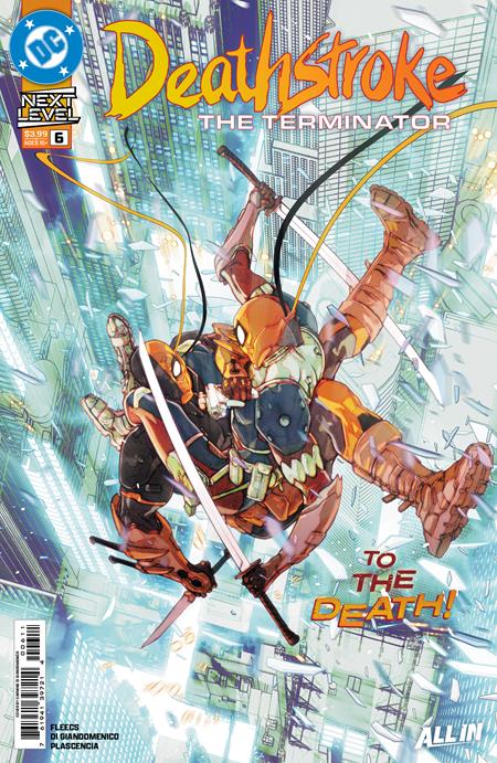 DEATHSTROKE THE TERMINATOR #6 CARMINE DI GIANDOMENICO A COVER