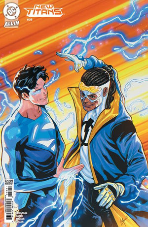 NEW TITANS #38 LUCAS MEYER C COVER
