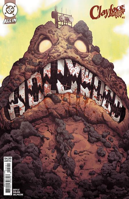 CLAYFACE CELEBRITY DIRT #2 (OF 6) MIKE DEL MUNDO B COVER