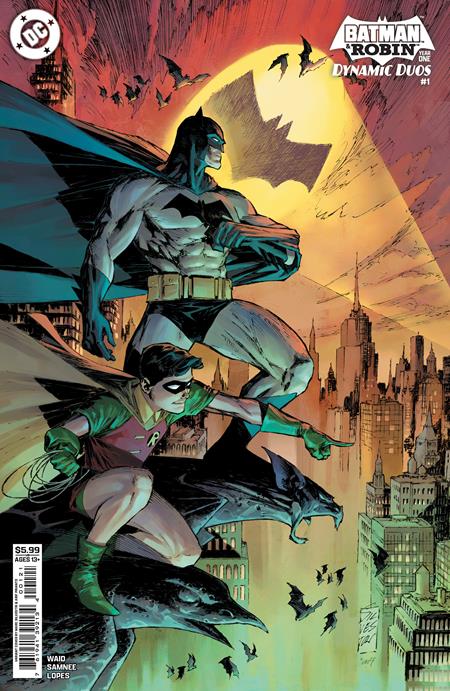 BATMAN & ROBIN YEAR ONE DYNAMIC DUOS #1 (OF 12) MARC SILVESTRI B COVER