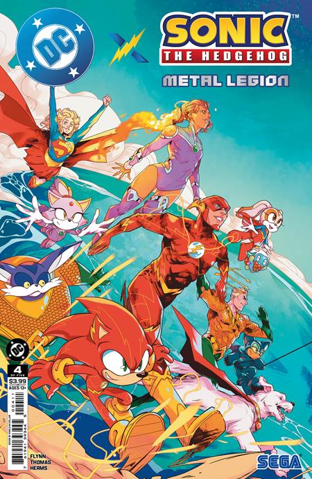 DC X SONIC THE HEDGEHOG METAL LEGION #4 (OF 5) PABLO M COLLAR A COVER