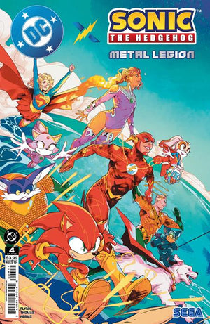 DC X SONIC THE HEDGEHOG METAL LEGION #4 (OF 5) PABLO M COLLAR A COVER