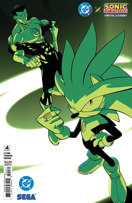 DC X SONIC THE HEDGEHOG METAL LEGION #4 (OF 5) DANIELE DI NICUOLO C COVER