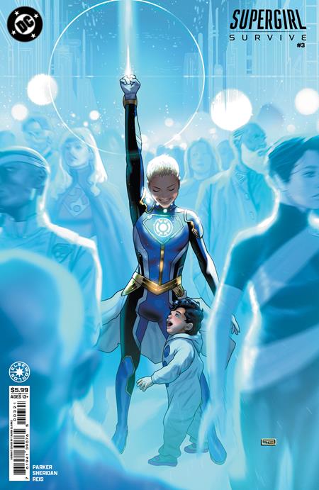 SUPERGIRL SURVIVE #3 (OF 6) TAURIN CLARKE B COVER