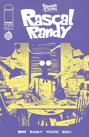 EXQUISITE CORPSES RASCAL RANDY #2 (OF 5) POLYBAGGED WITH COLLECTIBLE CARD DYLAN BURNETT C COVER