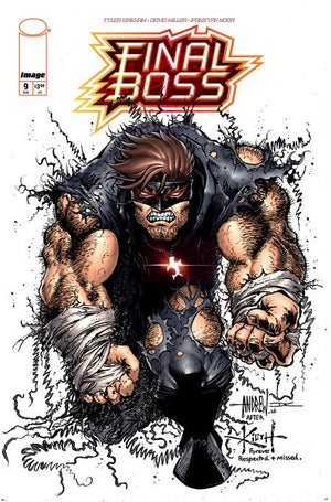 FINAL BOSS #9 ANDREW MANGUM B COVER
