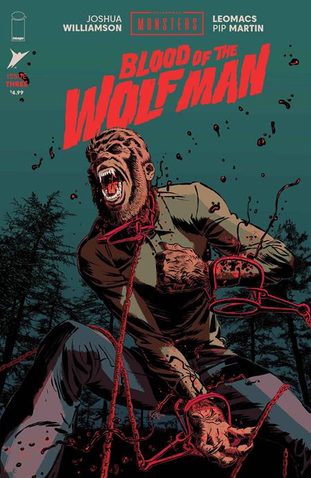 UNIVERSAL MONSTERS BLOOD OF THE WOLF MAN #3 (OF 4) LEOMACS & PIP MARTIN A COVER