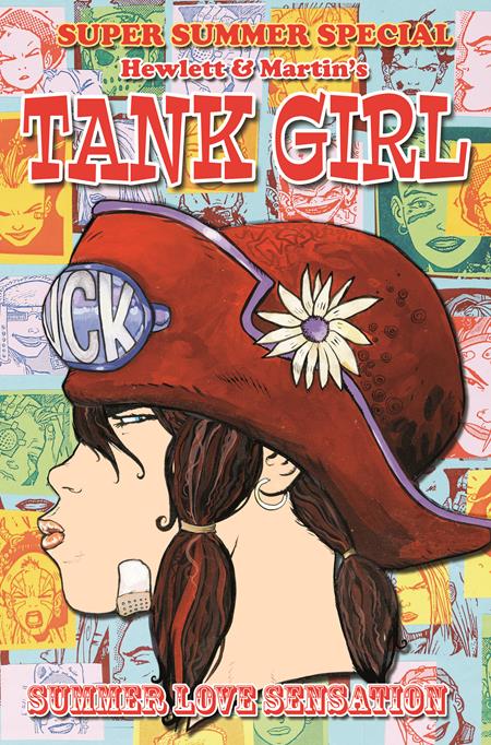 TANK GIRL SUMMER LOVE SENSATION 35TH ANNIVERSARY COMIC (ONE SHOT) JAMIE HEWLETT B COVER