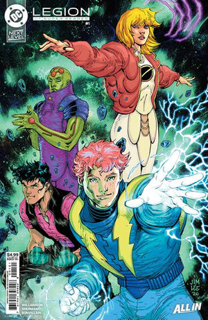 LEGION OF SUPER-HEROES #1 JIM LEE B COVER
