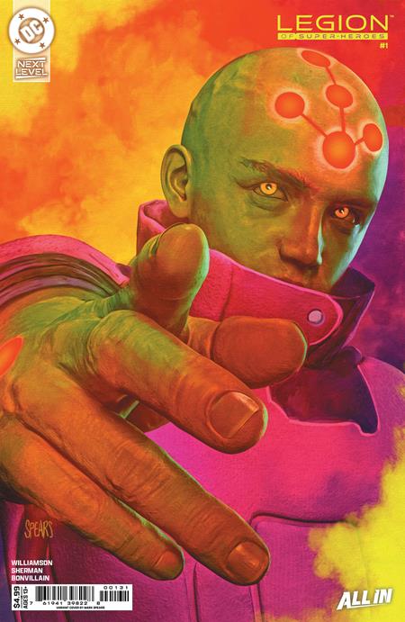 LEGION OF SUPER-HEROES #1 MARK SPEARS C COVER