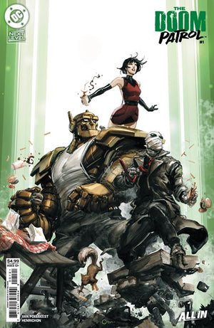 DOOM PATROL #1 CLAYTON CRAIN B COVER