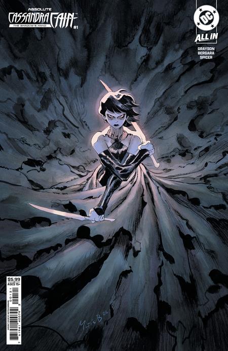 ABSOLUTE CASSANDRA CAIN THE SHADOWS HAND #1 (ONE SHOT) MATIAS BERGARA B COVER