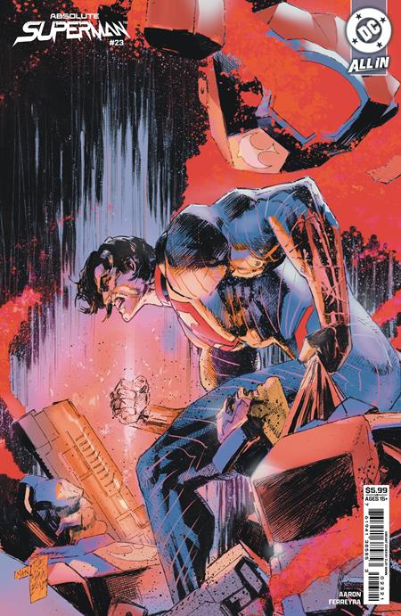 ABSOLUTE SUPERMAN #23 CLAY MANN B COVER