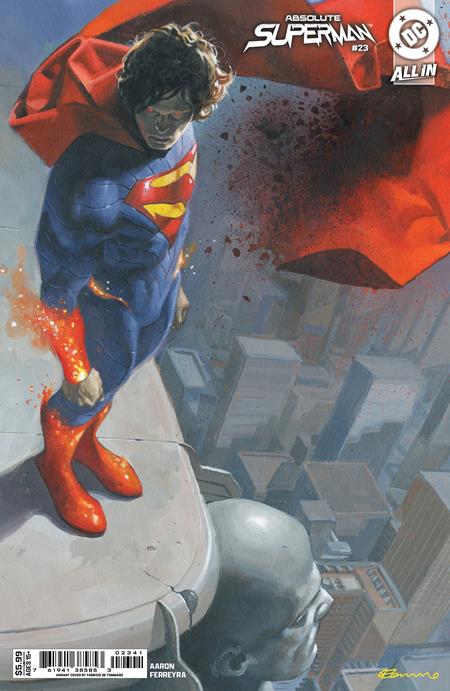 ABSOLUTE SUPERMAN #23 FABRIZIO DE TOMMASO D COVER