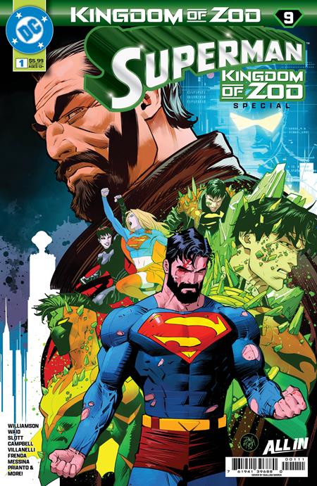 SUPERMAN KINGDOM OF ZOD SPECIAL #1 (ONE SHOT) DAN MORA A COVER