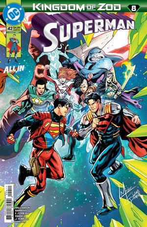 SUPERMAN #42 LUCAS MEYER CONNECTING A COVER