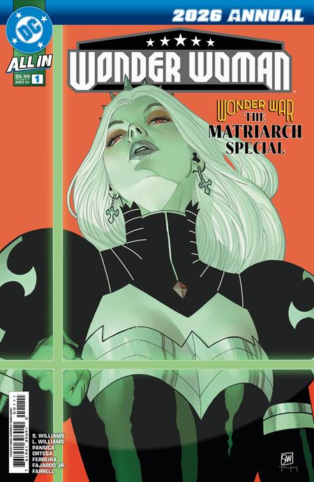 WONDER WOMAN 2026 ANNUAL WONDER WAR THE MATRIARCH SPECIAL #1 (ONE SHOT) DANIEL SAMPERE A COVER