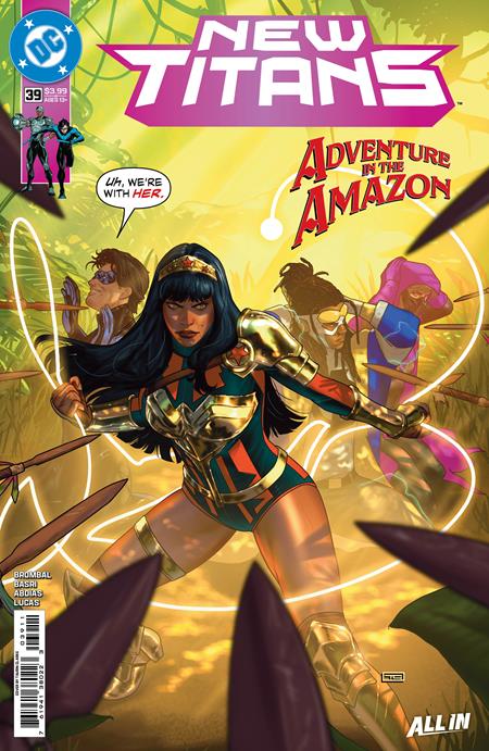 NEW TITANS #39 TAURIN CLARKE A COVER