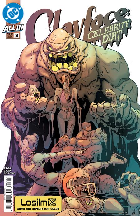 CLAYFACE CELEBRITY DIRT #3 (OF 6) RILEY ROSSMO A COVER