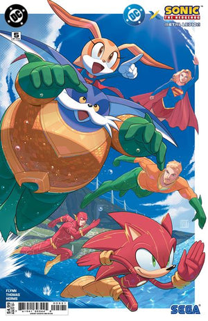 DC X SONIC THE HEDGEHOG METAL LEGION #5 (OF 5) MIN HO KIM B COVER