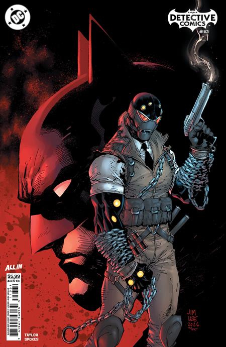 DETECTIVE COMICS #1113 BUILDING BAD JIM LEE E COVER