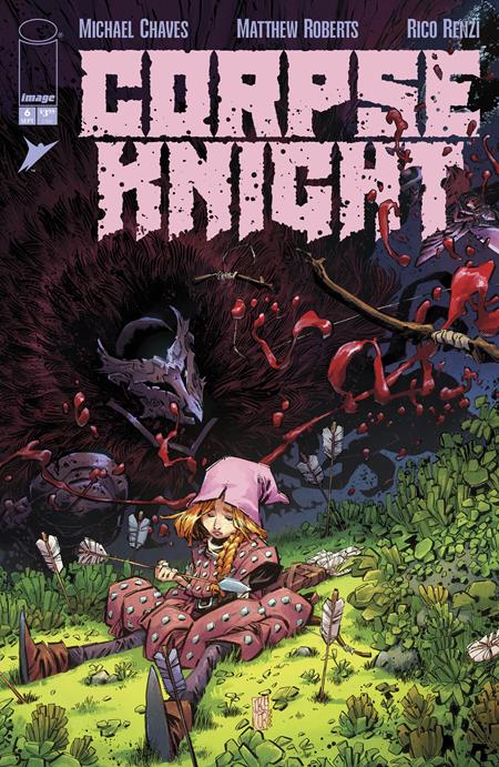 CORPSE KNIGHT #6 (OF 6) JORGE CORONA & MIKE SPICER B COVER
