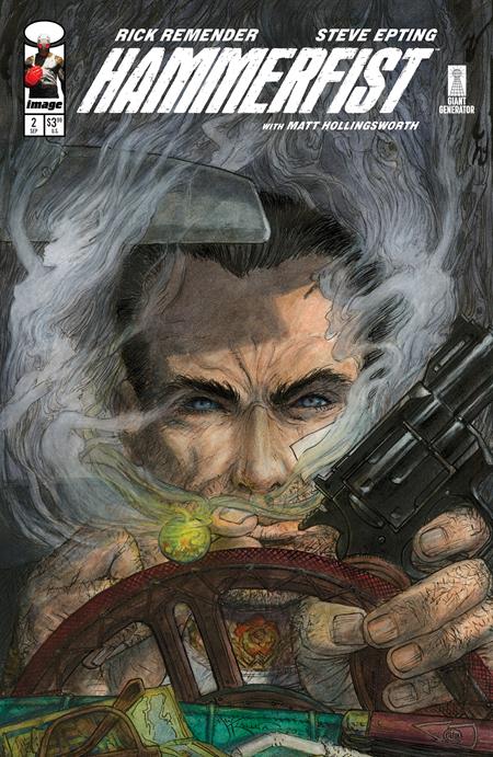 HAMMERFIST #2 MICHAEL KALUTA B COVER