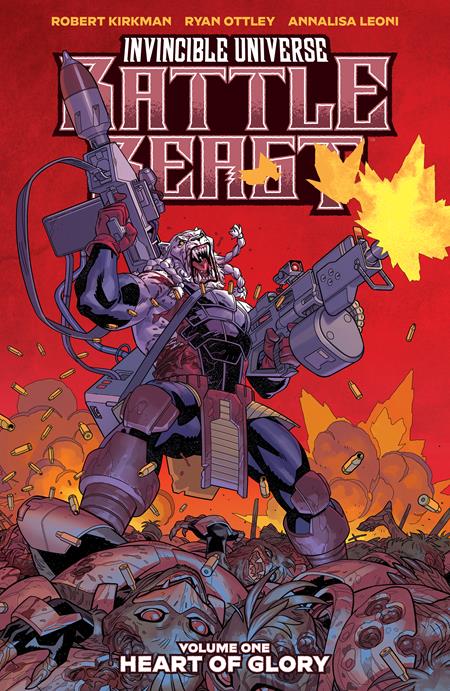 INVINCIBLE UNIVERSE BATTLE BEAST RYAN OTTLEY & ANNALISA LEONI VOL 1 DIRECT MARKET EXCLUSIVE TRADE PAPERBACK