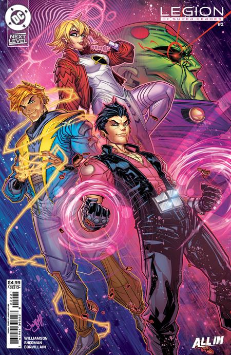 LEGION OF SUPER-HEROES #2 JONBOY MEYERS B COVER
