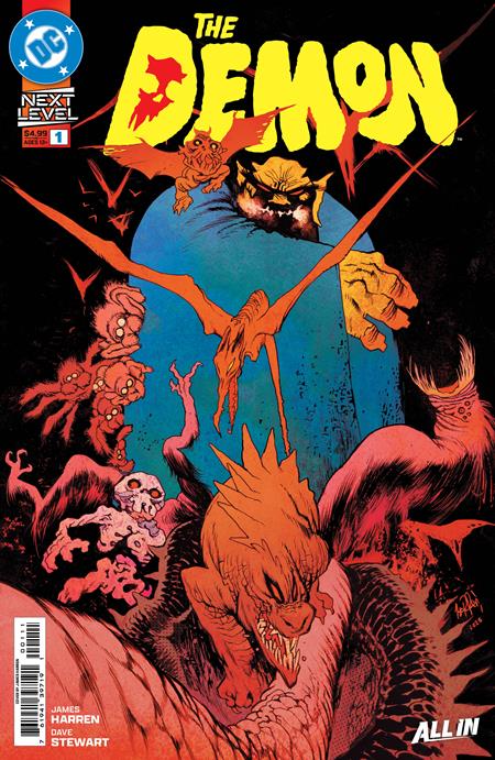 DEMON #1 JAMES HARREN A COVER