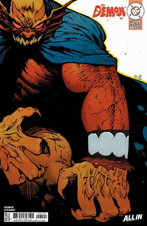 DEMON #1 DANIEL WARREN JOHNSON B COVER