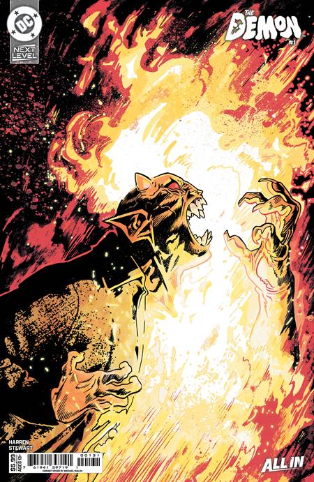 DEMON #1 MICHAEL WALSH C COVER