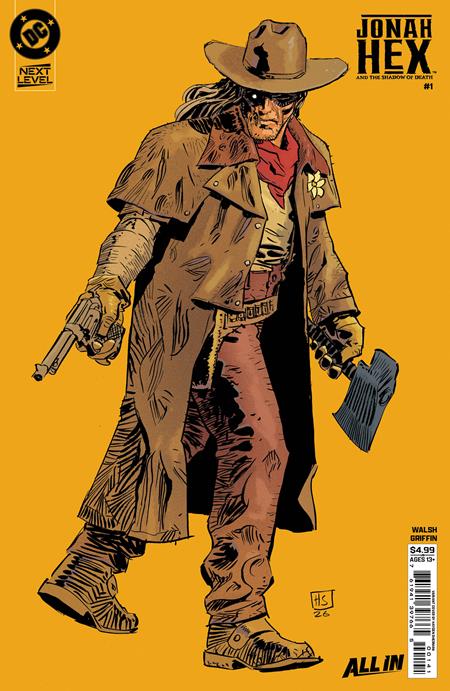 JONAH HEX AND THE SHADOW OF DEATH #1 (OF 6) NEXT LEVEL HAYDEN SHERMAN D COVER