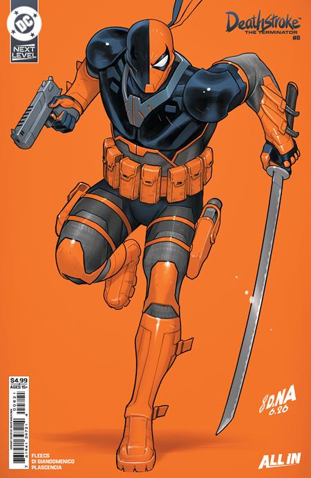 DEATHSTROKE THE TERMINATOR #8 DAVID NAKAYAMA B COVER
