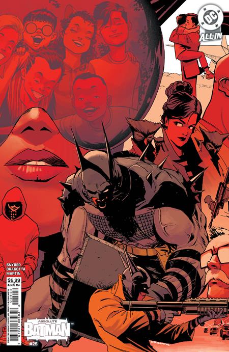 ABSOLUTE BATMAN #25 NICK DRAGOTTA CONNECTING H,I,& J COVER SET
