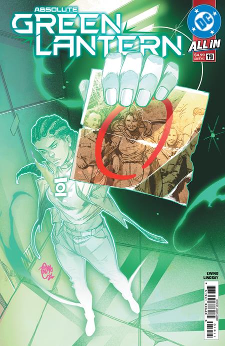 ABSOLUTE GREEN LANTERN #19 JAHNOY LINDSAY A COVER