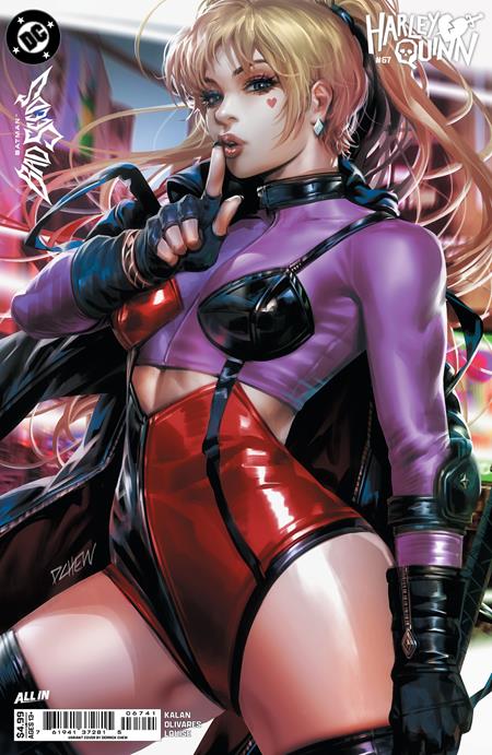 HARLEY QUINN #67 DERRICK CHEW D COVER