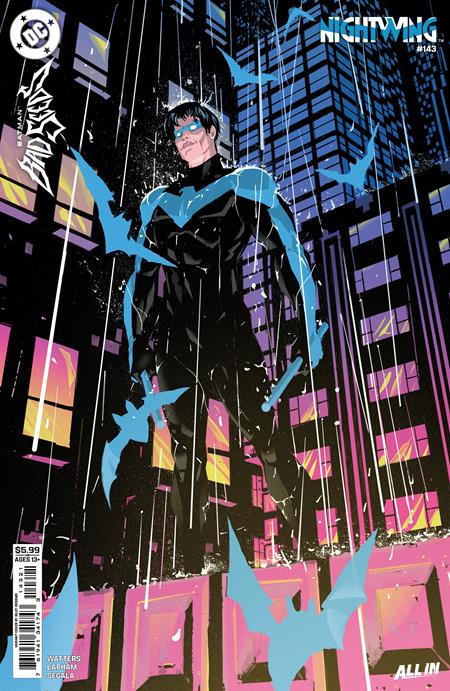 NIGHTWING #143 RILEY ROSSMO B COVER