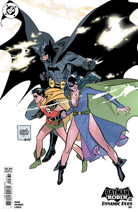 BATMAN & ROBIN YEAR ONE DYNAMIC DUOS #3 (OF 12) GORAN PARLOV C COVER