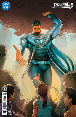 SUPERMAN FATHER OF TOMORROW #6 (OF 6) NIMIT MALAVIA C COVER