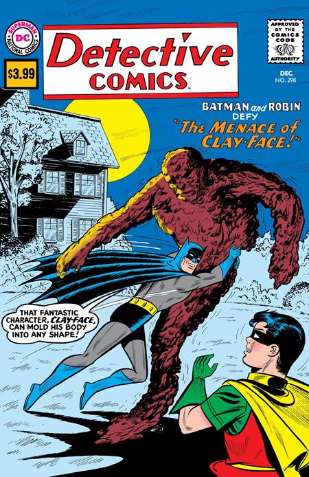 DETECTIVE COMICS #298 FACSIMILE EDITION SHELDON MOLDOFF A COVER