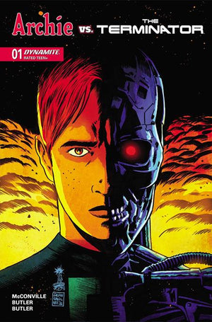 ARCHIE VS THE TERMINATOR #1 FRANCESCO FRANCAVILLA A COVER