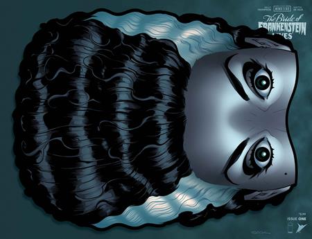 UNIVERSAL MONSTERS THE BRIDE OF FRANKENSTEIN LIVES #1 (OF 4) RYAN SOOK DIE CUT FOIL K COVER