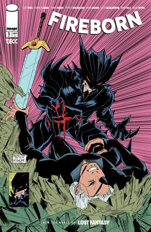 FIREBORN #5 HOMAGE PATRICK MULHOLLAND B COVER